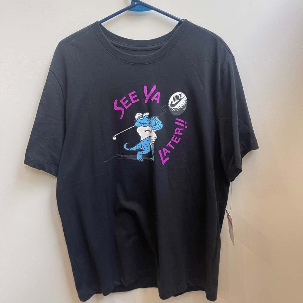 Nike Golf “See Ya Later” Black Tee